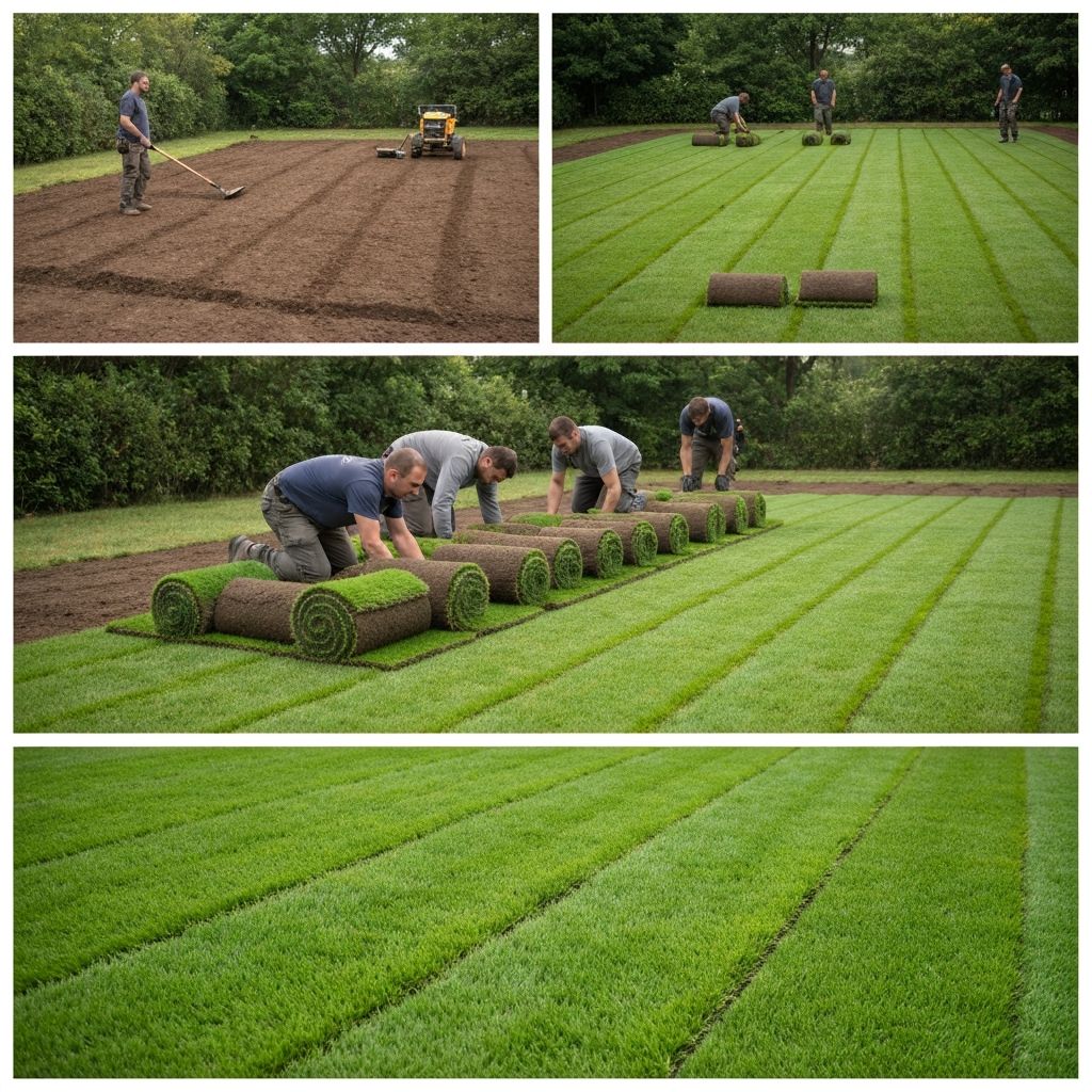 New Sod Installation